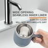 500ML Coffee Cup with Lid Water Cup Portable Thermal Cup  Heat Insulation