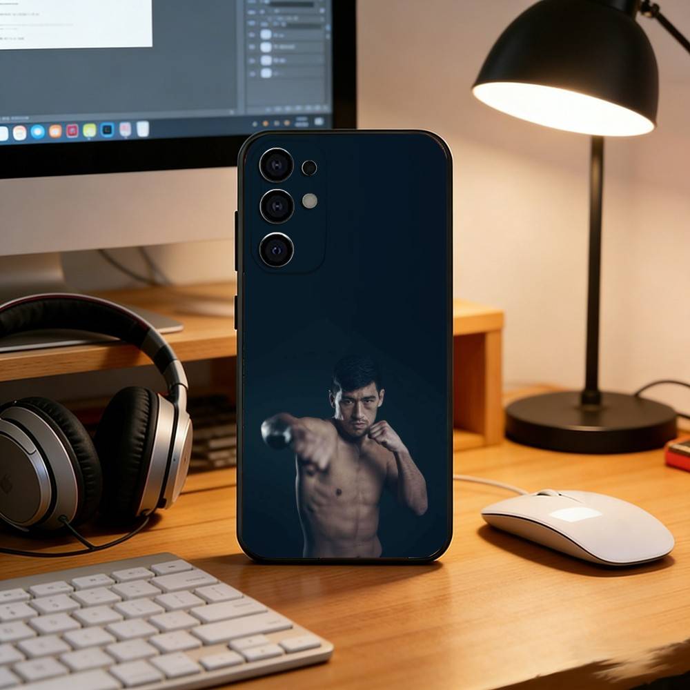 D-Dmitry B-Bivol Phone Case For Samsung S25,S24,S21,S22,S23,S30,Ultra,S20,Plus,Fe,Lite,Note,10,Black Cover