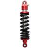 11.4in Universal Shock Absorber Rear Suspension Adjustable Damping for Motorbike ATV Go Karts Black Red