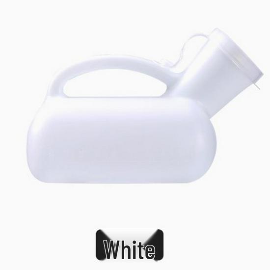 Men's Hospital Urinal with Lid and Tube for Elderly and Bedridden Use