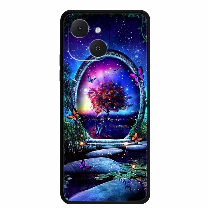 Phone Cover For Tecno Spark 40C Cases Silicone Bumper Lovely Soft TPU Coque for Spark 40 C Funda Tecno Pop 10 Pro Protector Case