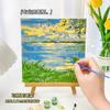 DIY Digital Landscape Oil Painting Coloring Hand Filled Painting Paint By Number Children's Coloring Decorative Landscape