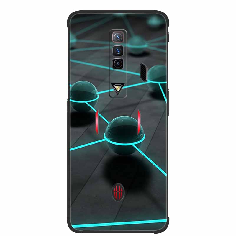 For ZTE Nubia Red Magic 7 Cases 7Pro Fashion Soft TPU Silicone Back Cover For Redmagic 7 Pro Phone Cases Shockproof Fundas 2022