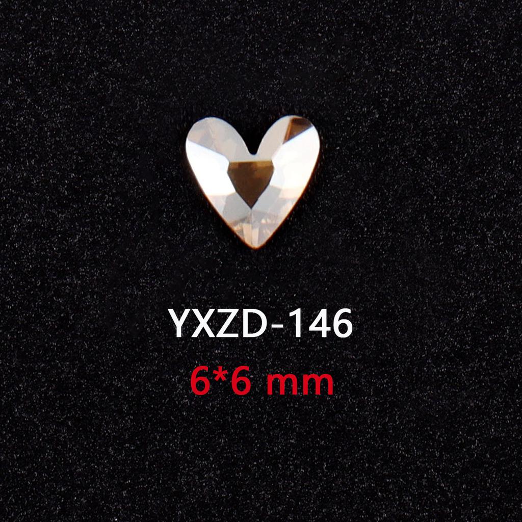 1440 Glas Diamanten mit flachem Boden Gold Champagner Speziell geformte Nageldiamanten DIY Tragematerial für Nägel Nagel Speziell geformte Diamanten Zubehör