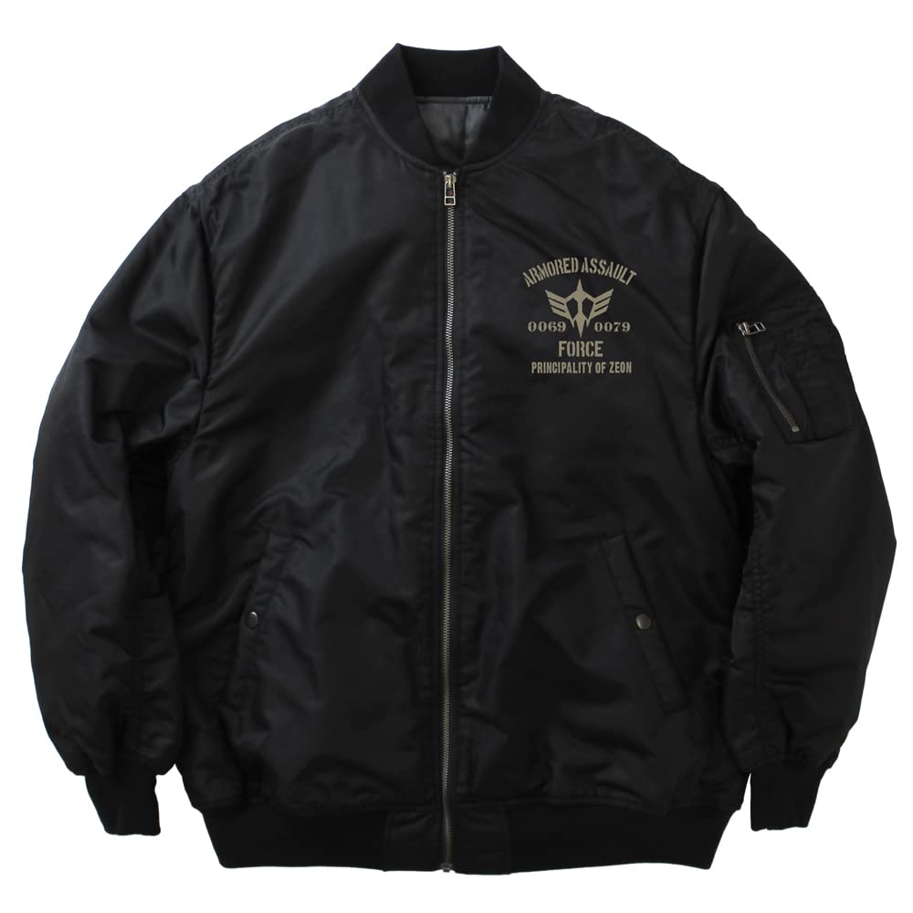 COSPA Mobile Suit Gundam Zeon Mobile Assault Force MA-1 Jacket Black XL