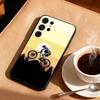 MTB Mountain Bicycle Phone Case For Samsung S25,S24,S21,S22,S23,S30,Ultra,S20,FE,Lite,10,9,Black Cover
