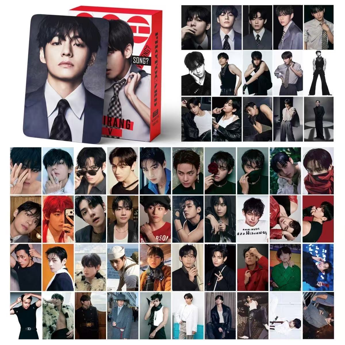 

Альбом з картками Lomo BTS товар картки-флешки 55pcs