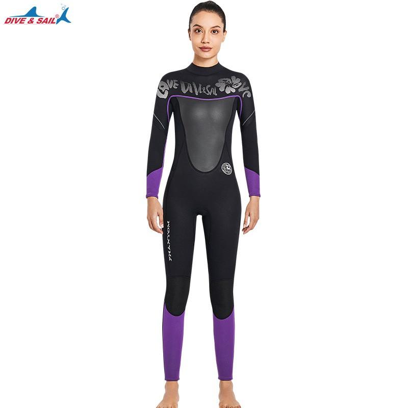 3mm Full Body Wetsuit Diving Snorkeling Swimming Surfing Warmth Protection Unisex Adult