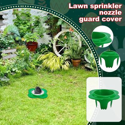 Cubierta Protectora para Cabezal de Aspersor con Diseño Floral, Cubierta Protectora para Riego de Jardín