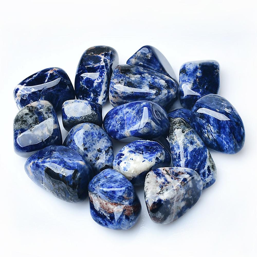 Natural Crystal Rolling Stone 2-3Cm Gravel Tumbled Stone Healing Crystal Topaz Polished Rolling Stone Aquarium Flowerpot Decorte