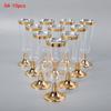 10Pcs  Plastic Champagne Flutes Disposable Clear Plastic Champagne Glasses For Parties Glitter Clear Plastic Cup Red Wine