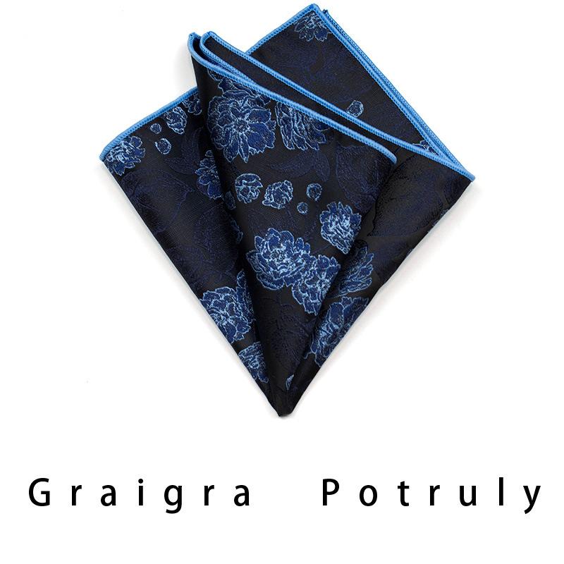 Men'S Formal Business Tie 8Cm Trend Ethnic Style Guochao Chinese Style Bow Tie Pocket Towel Set Retro Coffee