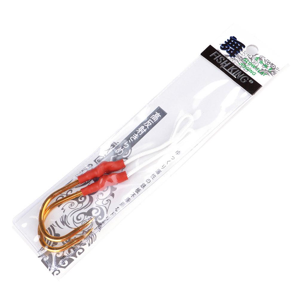 

Jig Assist Twin Hooks Рыболовные приманки Sharply Fishhook