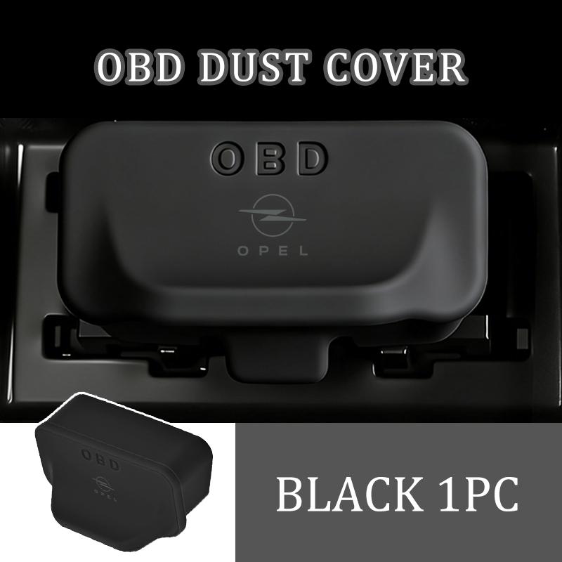 Silikonowa Osłona Przeciwpyłowa OBD Osłona Ochronna Interfejsu Diagnostycznego Samochodu Akcesoria Wnętrza Do Opel ADAM ASTRA J K CORSA E INSIGNIA