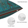 Egyptian Hieroglyphs Embossed Pillowcase Polyester Linen Velvet Printed Zip Decor Throw Pillow Case Home Cushion Case