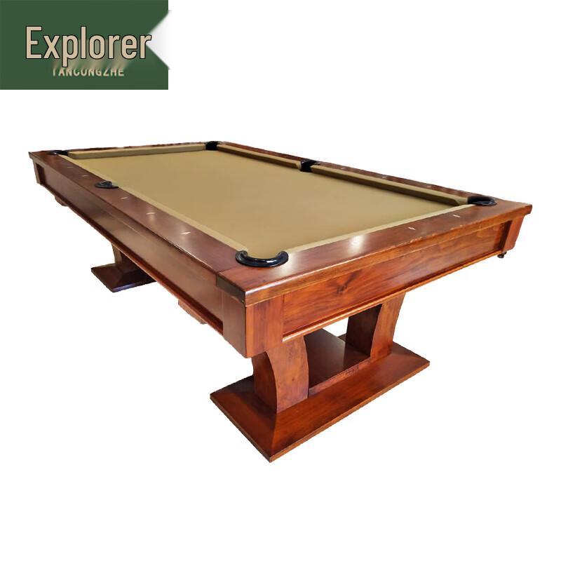 Pathfinder European Style 8-Foot American Black 8 Pool Table