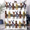 Hot Five Nights At Freddys Small Cover Blanket All Season Soft Plush For Bed Bedroom Dorm Sofa Lunch Camping Kids Teen Gift
