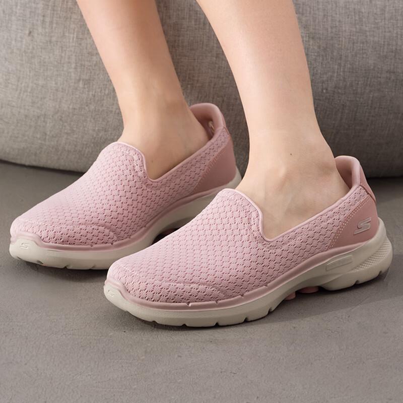 Skechers Women s Lifestyle Walking & Casual Shoes 124523-ROS US 5