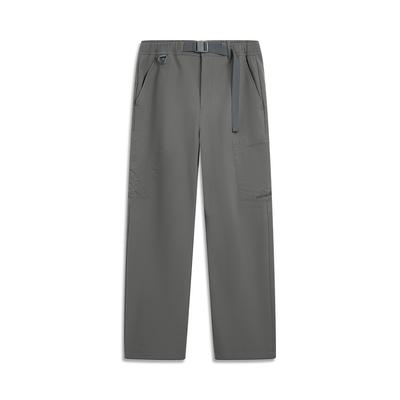 Li Ning Outdoor CF Waterproof Warm Fleece Straight Leg Sports Pants Men Pants AYKV585-3