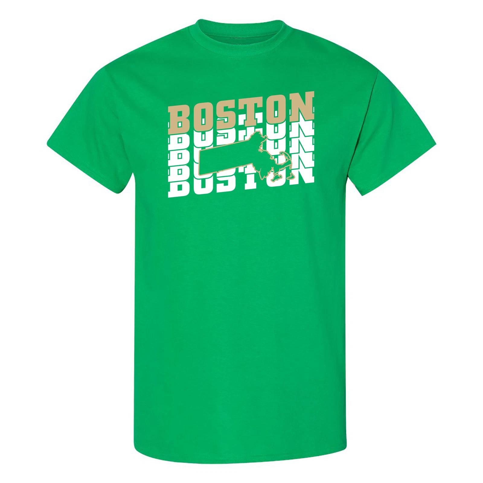 Boston Retro Repeat T-Shirt S