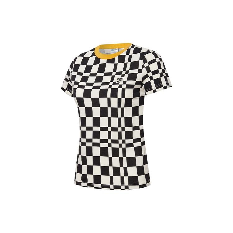 (WMNS) PUMA Downtown Round-neck Black Women s 533046-01 M