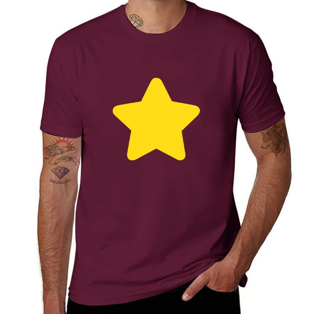 Steven Universe Stern T-Shirt T-Shirts Jungen Weiß Vintage Herren T-Shirts