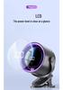 Rechargeable Mini USB Clip-on Desktop Fan with Digital Display for Home, Office, and Dorm.