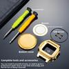 Kit Mod DW5600 Per Casio DW-5600 Guscio Interno Metallico Coperchio Posteriore Vite Anello Impermeabile Lunetta Movimento Acciaio Inossidabile Parti di Ricambio