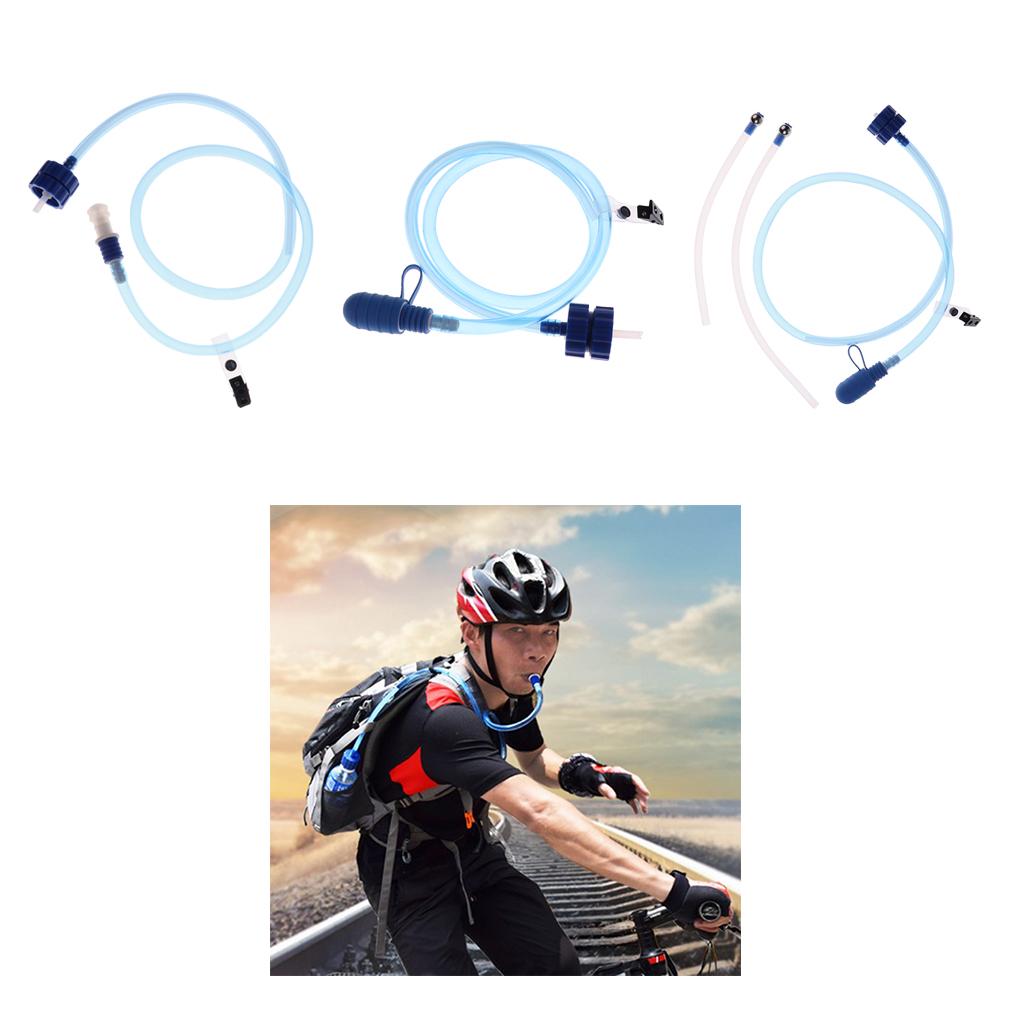 Wanderwasserflasche Schlauch Trinkblase Rucksacksystem Kit Kletterwerkzeug - 3 Arten verfügbar