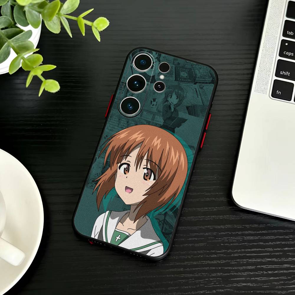 G-GIRLS F-Und P-PANZER Phone Case For Samsung S26,S25,S24,S23,S22,S21,S20,Ultra,Plus,FE Black Soft Cover