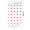 Hearts Wallpaper White and Lavender 50x1000