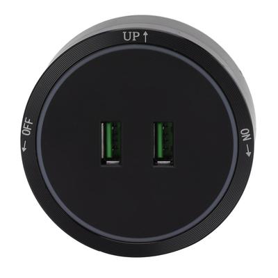 Power Track Socket Surface Mount USB Electric Socket Outlet 180 To 250v for Home Kitchen Sideboard