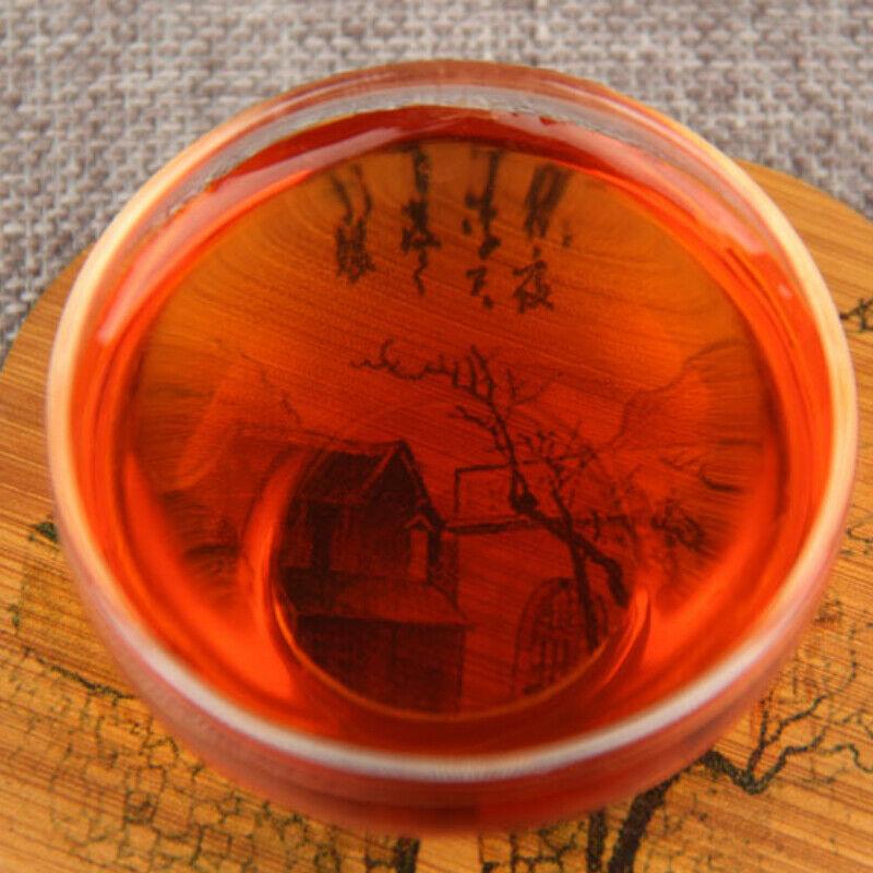 1000 g Bambusová skořápka Starý čaj Pu'er Cihla Starobylý strom Yunnan Velký list Pu-erh