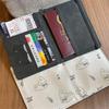 New Rabbit Print Passport Holder Ultra-thin Cartoon Passport Bag Multi-function Portable Credit Card Wallet Travel Accessories
