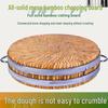 Round Nan Bamboo Extra Thick Chopping Block: Mold-Proof, Heavy-Duty Cutting Board for Meat
