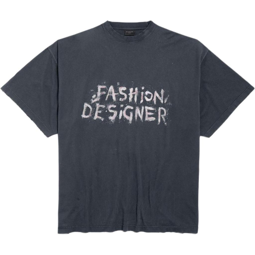 Balenciaga Fashion Designer Print Oversized T Shirt 831305TSVC51041