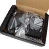 [Michiko London] One-touch black tie, no tying required, formal black, for formal occasions, funerals, memorial services, etc. Includes belt and