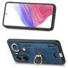 For Xiaomi Poco X7 Pro 5G/Xiaomi Redmi Turbo 4 5G Retro Leather Phone Back Cover with Card Slots and Ring Holder