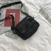 Korean Pure Color Canvas Shoulder Bag Zipper Multifunctional Messenger Bags Canvas Mobile Phone Bag Student
