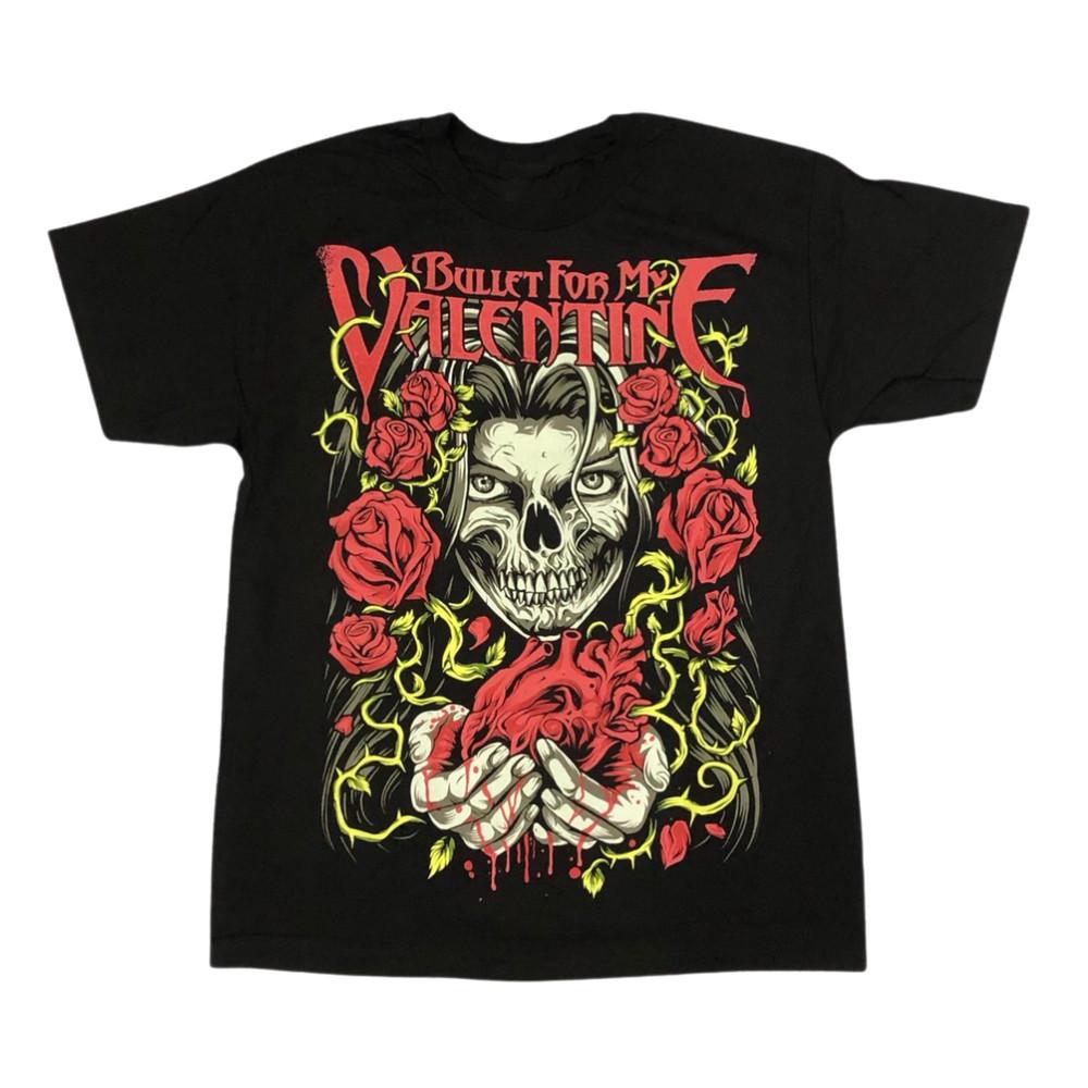 

BULLET FOR MY VALENTINE Short Sleeve TShirt Vintage PNA_050 Unisex T-Shirt XXL