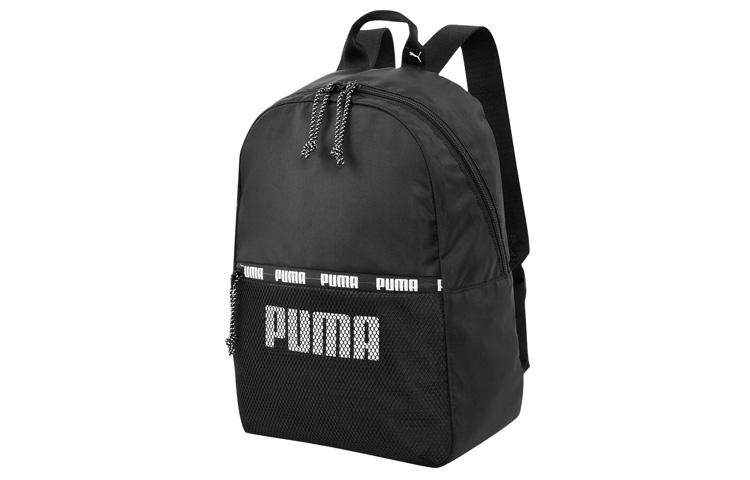 PUMA Fabric Backpack Unisex Black 078732-01