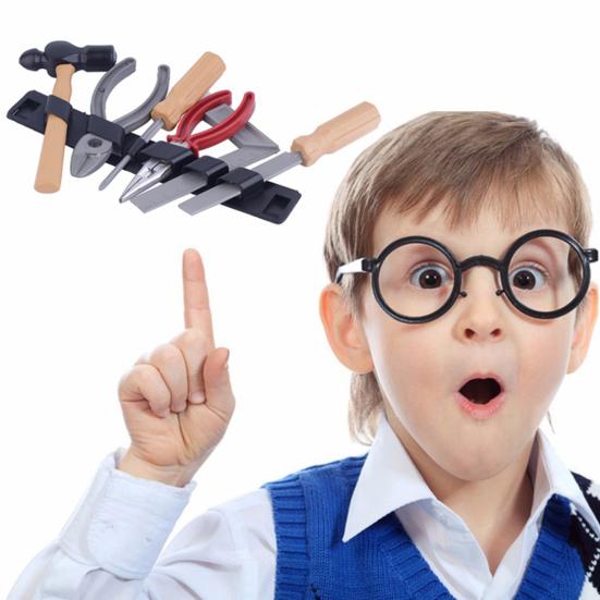 14-teiliges Reparaturwerkzeug, sicher, Mini-Größe, Kunststoff-Simulation, technische Reparaturwerkzeuge für zu Hause