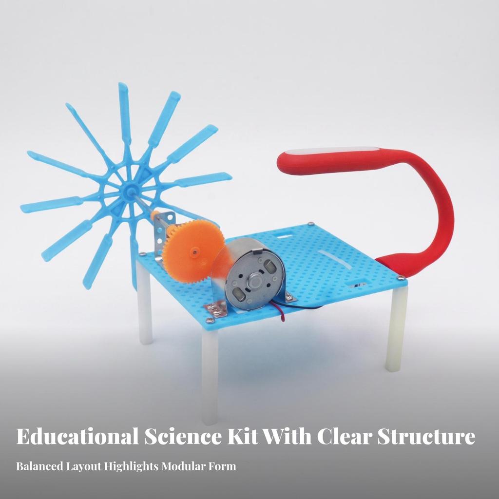 DIY Mini Hydroelectric Generator Kit Classroom Waterwheel Electric