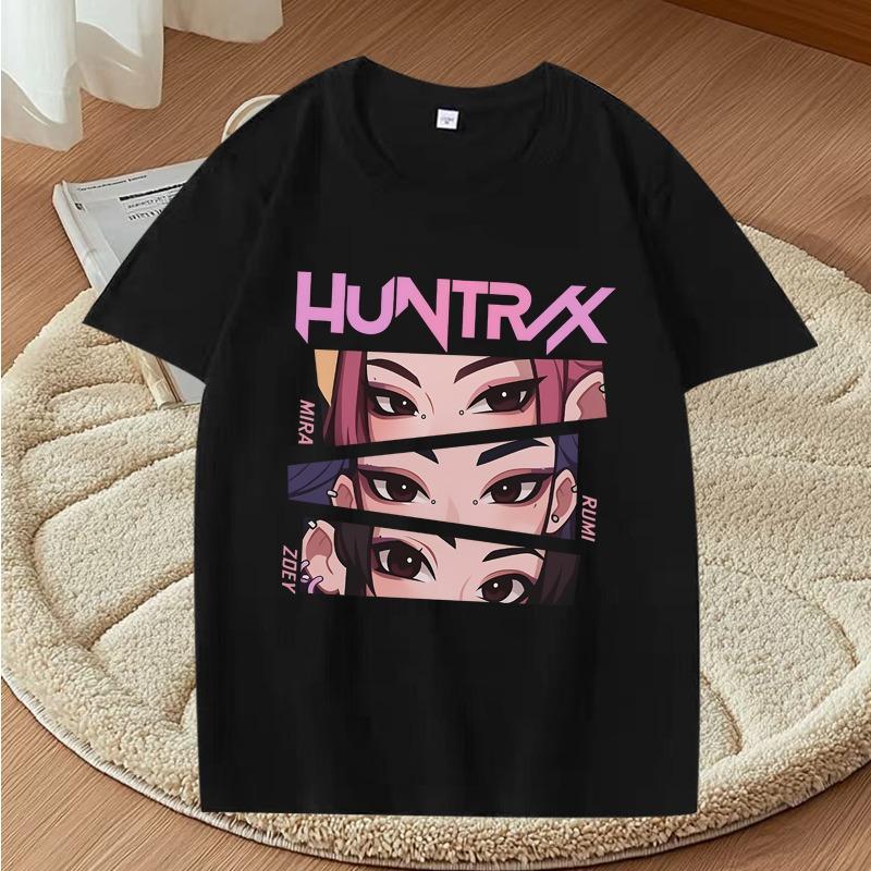 Kpop Demon Hunters Women s Pattern T-shirt Large Anime Street Clothing XS 989₽