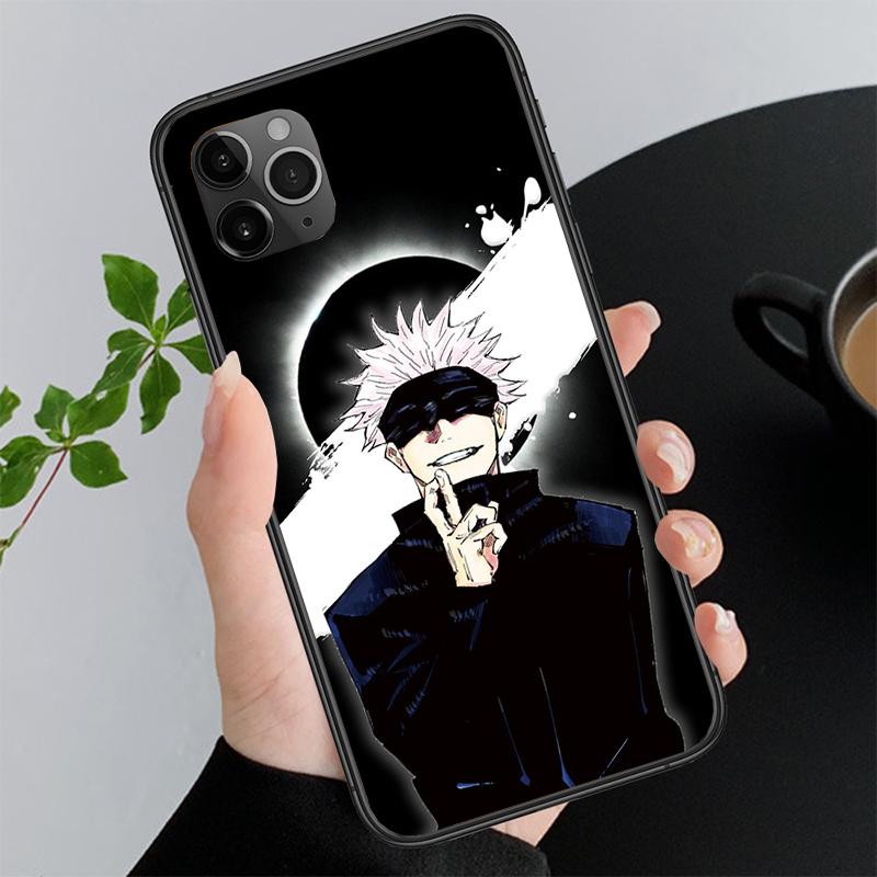 

Чохол для телефону Satoru Gojo anime Jujutsu Kaisen для iPhone 11 12 pro XS MAX 8 7 6 6S Plus X 5S SE 2020 XR iPhone 12