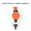 Timer per Irrigatore Programmabile per Tubo da Giardino con Attacchi in Ottone e Uscita, Timer Acqua per Tubo da Giardino con Ritardo Pioggia