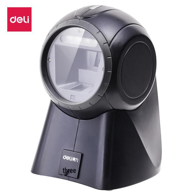 Deli 14960 2D Wired Platform Barcode Scanner