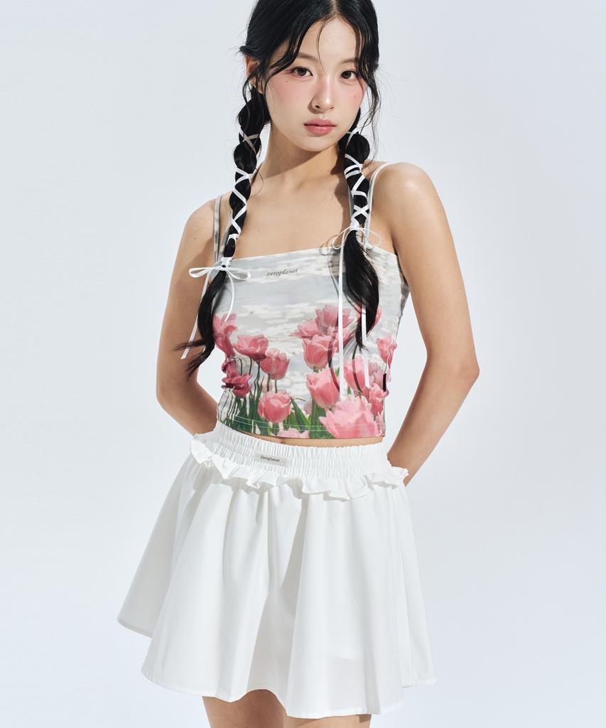 Zero Planet Giselle A Skirt Pants [White]