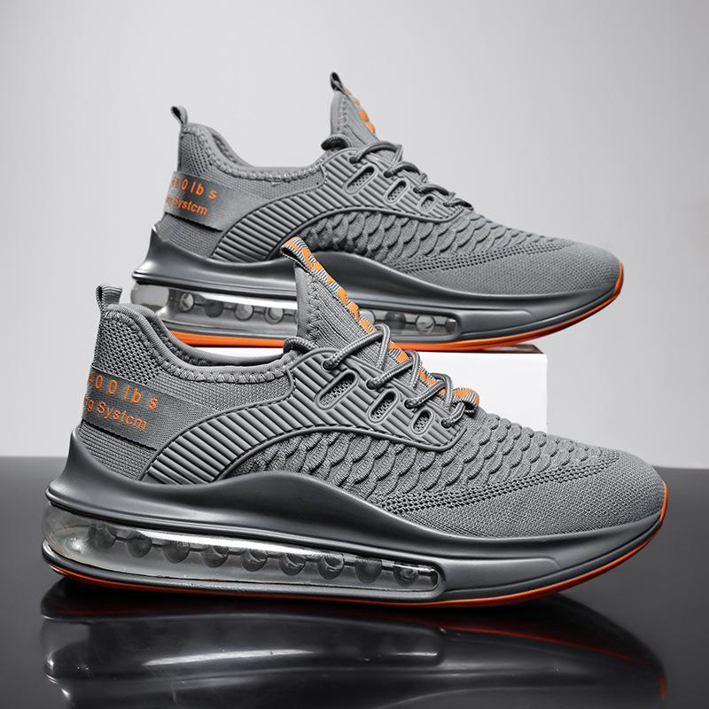 

New fashion sports and leisure shoes men s shoes extra large size full palm air cushion running shoes mesh shoes 48