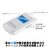 Ketone Body Meter Checker Breath Type Ketosis Ketogenic Diet Ketone Body Check Digital Meter Data Recording Carbohydrate Restriction Fat Burning